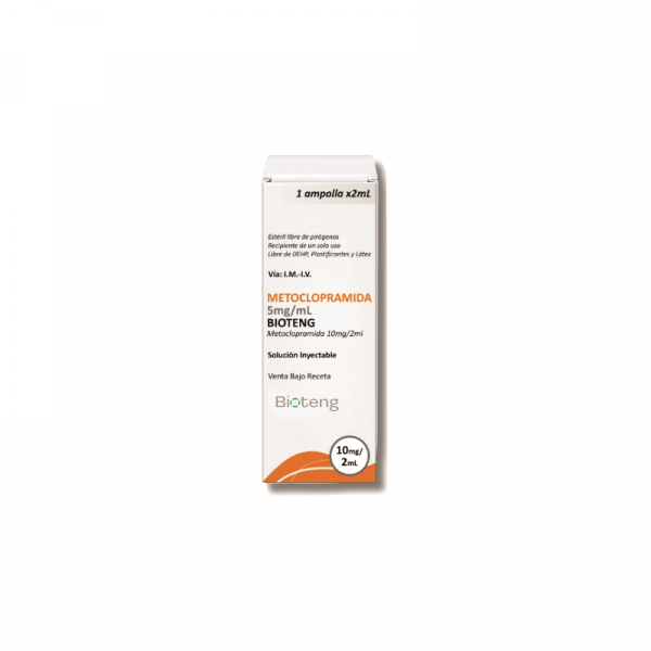 METOCLOPRAMIDA 5mg/mL